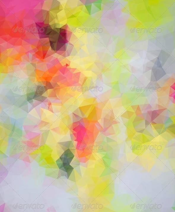 Abstract Triangle Background - Backgrounds Decorative