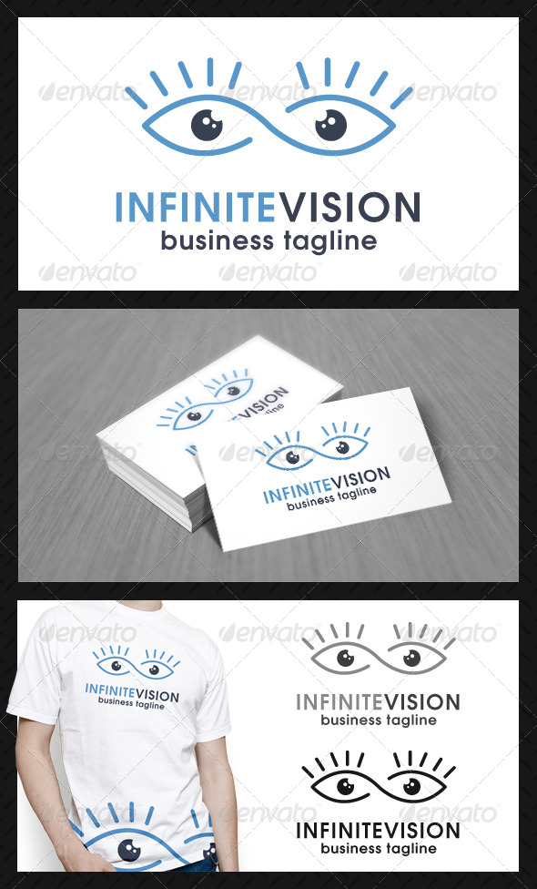Infinite Eye Vision Logo Template - Humans Logo Templates