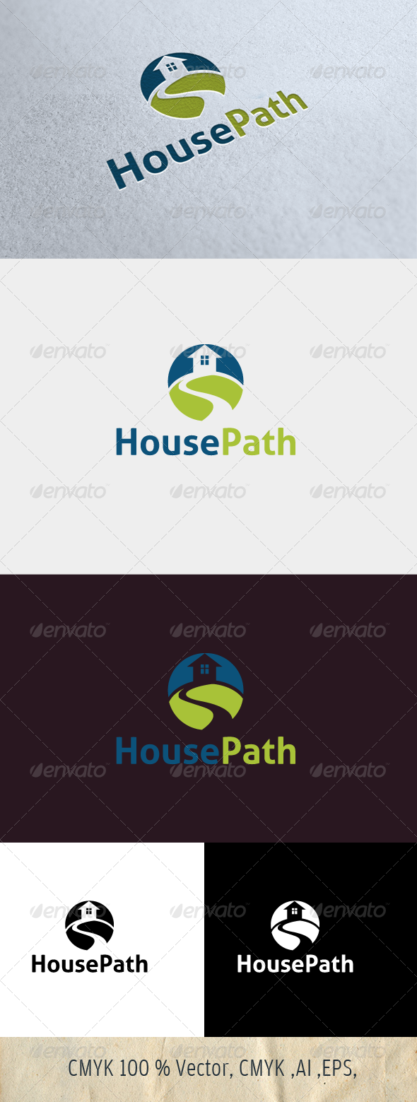 HousePath - Symbols Logo Templates