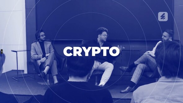 Crypto Promo Opener | MOGRT Premiere Pro template preview