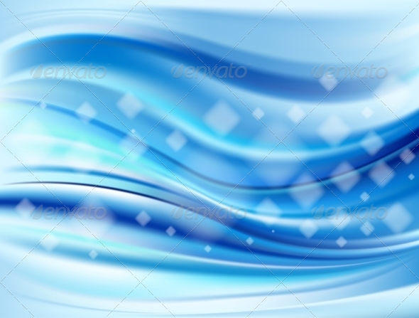 Abstract Blue Background - Abstract Conceptual