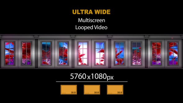 Ultra Wide HD Garden Windows Hall 02