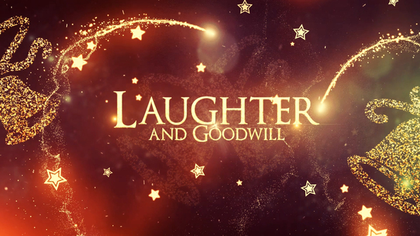 Christmas Wishes 2025 Titles template preview