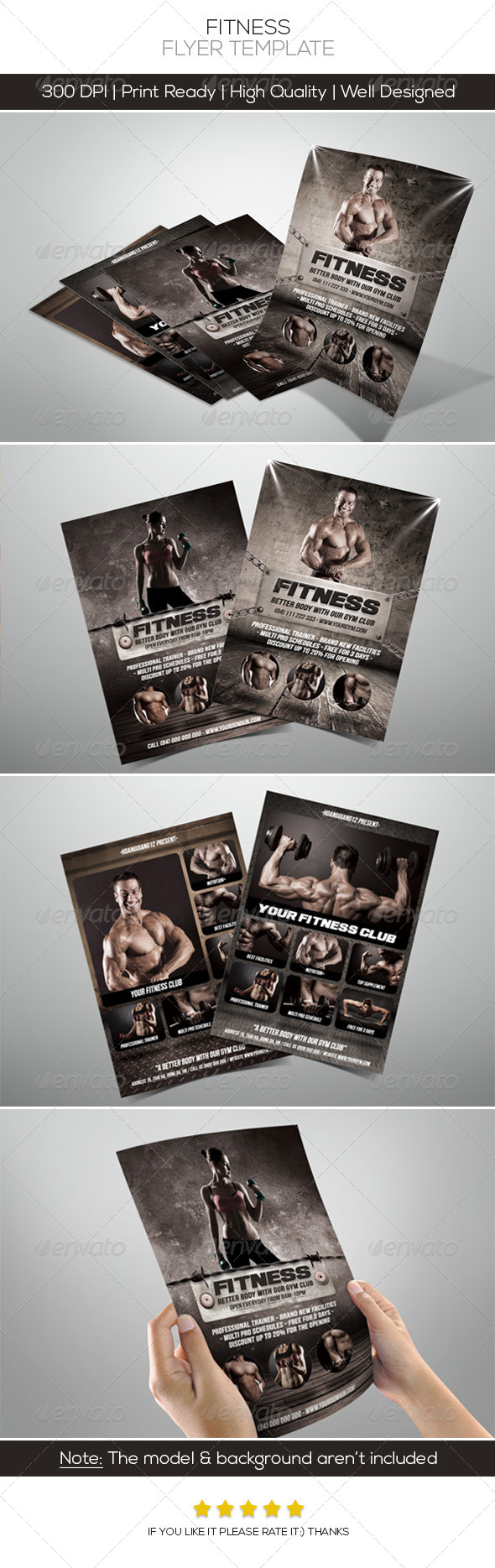 Premium Fitness Flyers