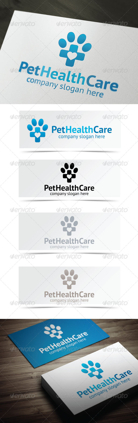 Pet Health Care - Animals Logo Templates