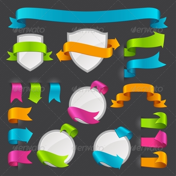 Set of Vector Labels and Stickers. - Retail Commercial / Shopping