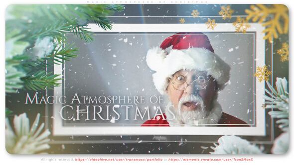 Magic Atmosphere of Christmas Openers template preview