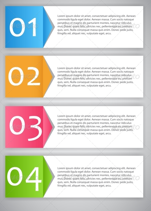 Infographic Template Vector Illustration - Web Technology