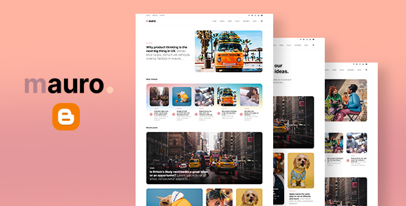 Mauro - Multipurpose Blogger Theme