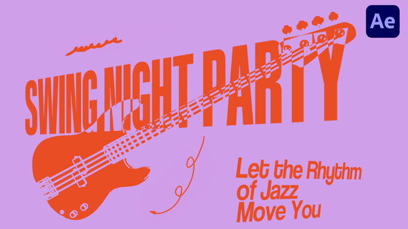 Duotone Music Grooves Intro Logo Stings template preview