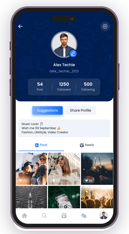 MeetFlow - React Native Expo Social Sharing Mobile App Template by ...