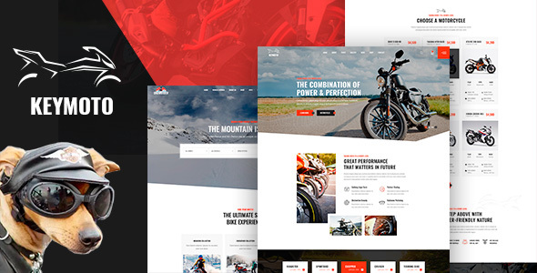 Keymoto - Motorcycle WordPress Theme