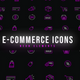 Ecommerce Neon Icons - VideoHive Item for Sale