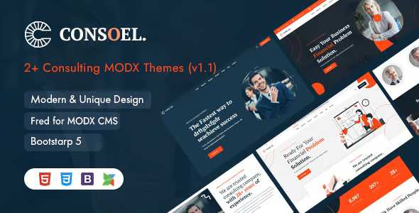 Consoel – Consulting & Business MODX Themes