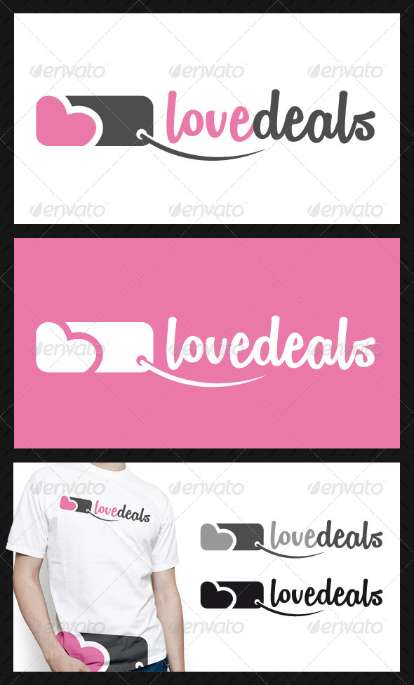 Love Deals Logo Template - Objects Logo Templates