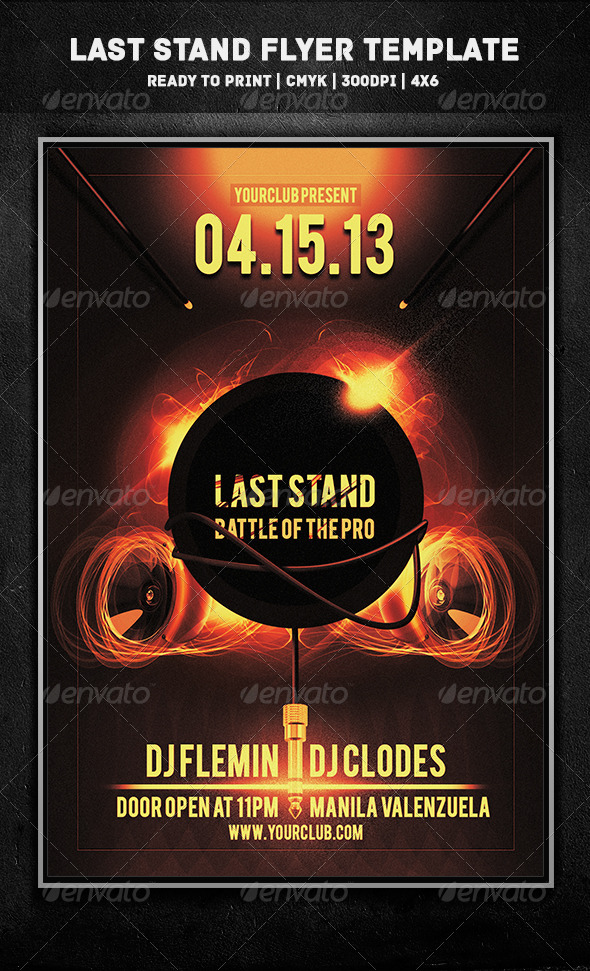 Last Stand Flyer Template - Events Flyers