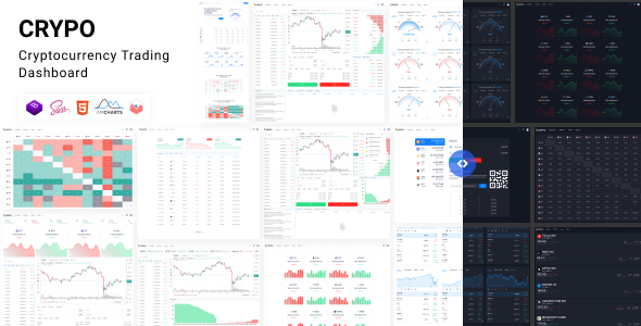 Crypo - Cryptocurrency Trading Dashboard HTML Template