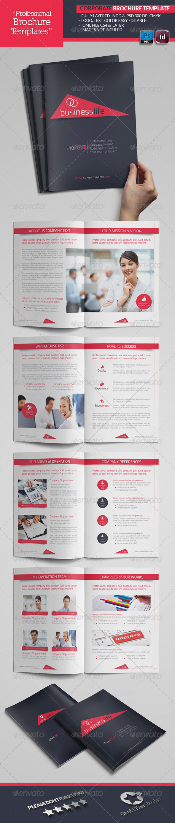 Corporate Catalogue Template - Corporate Brochures