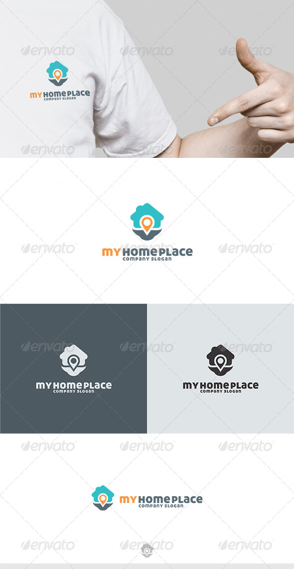 My Home Place Logo - Buildings Logo Templates