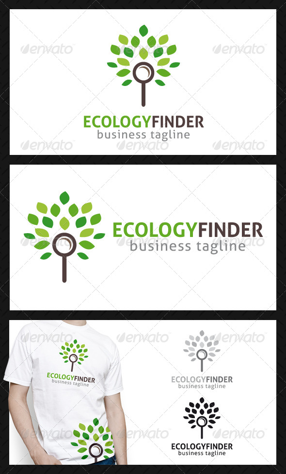 Eco Finder Logo Template - Nature Logo Templates