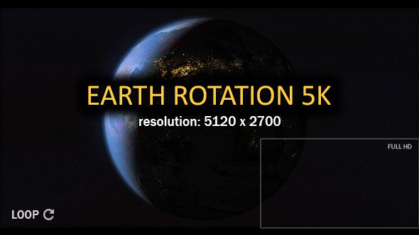 Earth Rotation 5K
