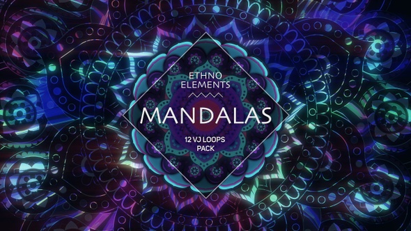 Mandalas Ethno Elements