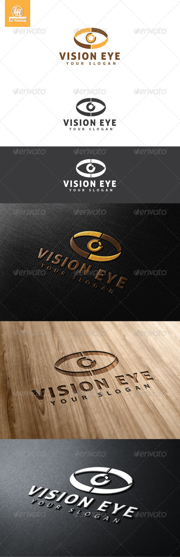 Vision Eye Logo Template - Humans Logo Templates