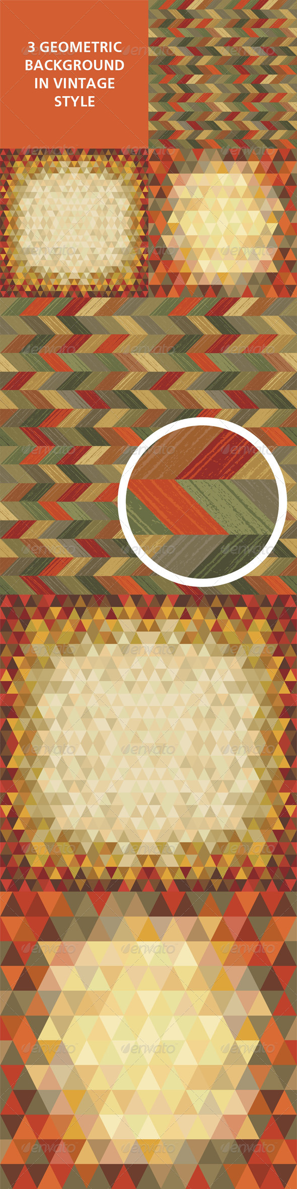 Geometric Background Vector 01 - Backgrounds Decorative