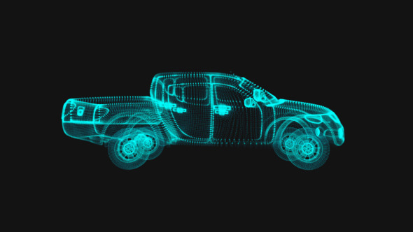 Holographic Car Projection