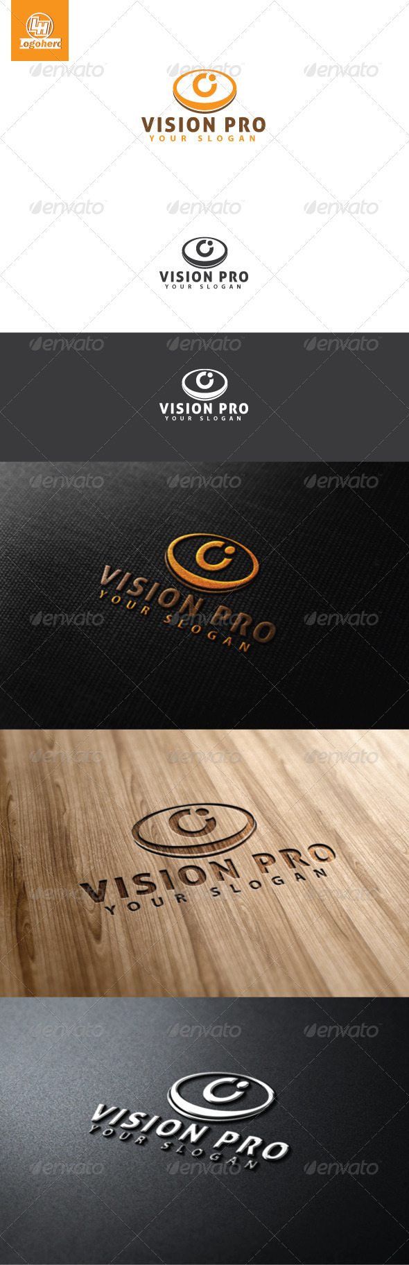 Vision Pro Logo Template - Humans Logo Templates