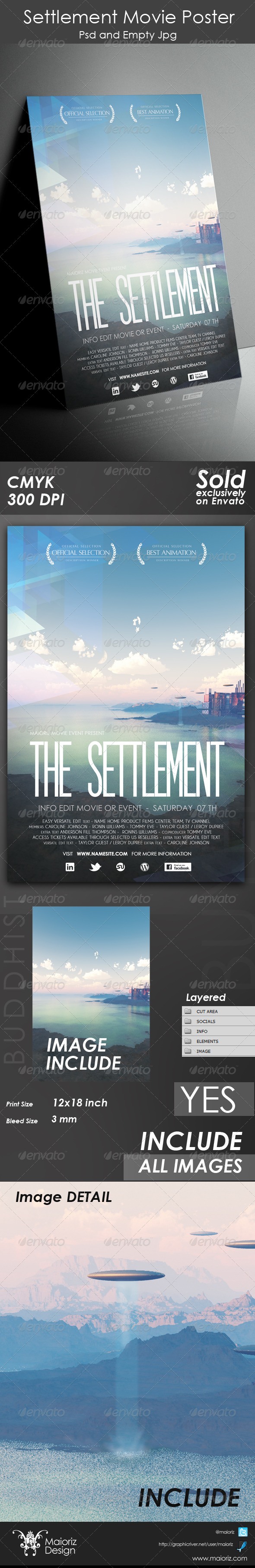 Settlement Movie Poster - Miscellaneous Events