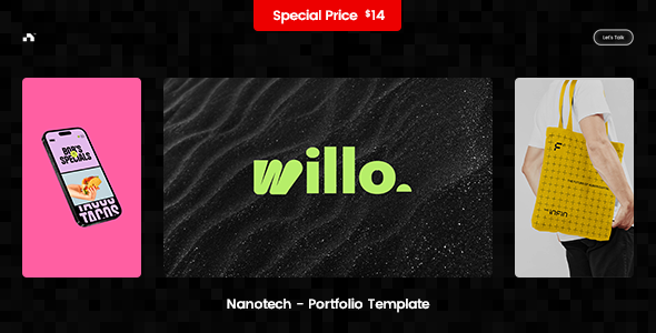 Nanotech - Creative Portfolio HTML Template