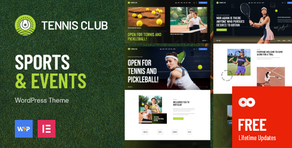 Tennis Club | Sports Theme