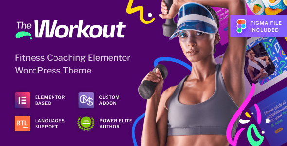 The Workout - Trainer Fitness WordPress Theme