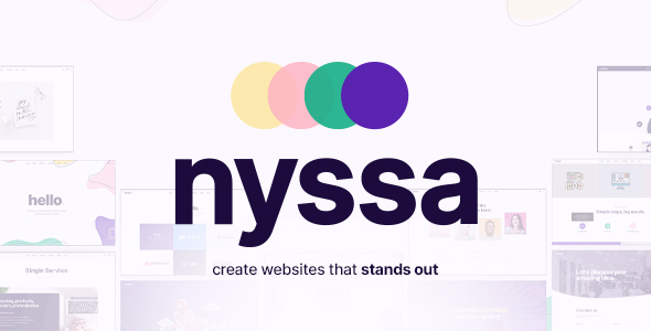 Nyssa - Creative Modern Lottie Animation Multipurpose WordPress theme