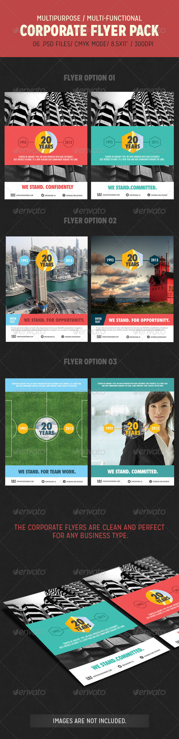 Corporate Flyer Pack - Corporate Flyers