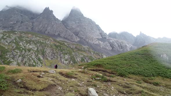 Shepherd and High Mountains
