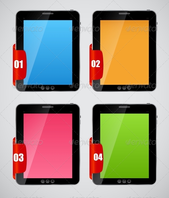 Infographic Template Business Vector Illustration - Web Technology