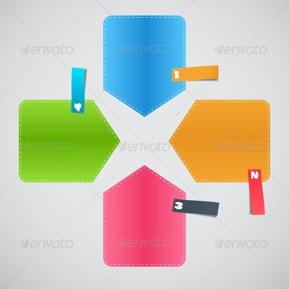 Infographic Template Business Vector Illustration - Web Technology