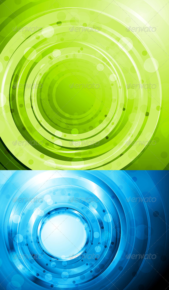 Bright Vector Abstract Design - Backgrounds Decorative