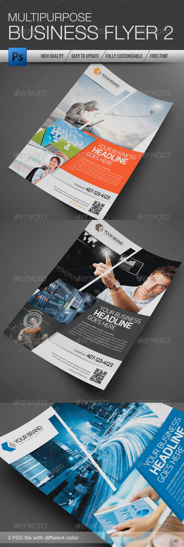 Multipurpose Business Flyer 2 - Corporate Flyers