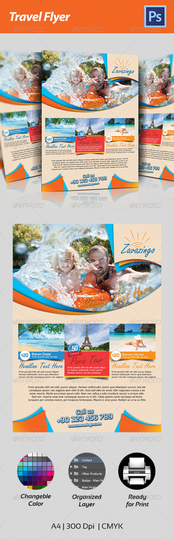 Travel Flyer - Corporate Flyers