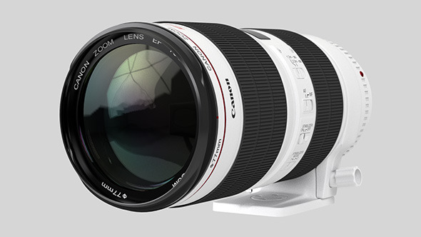 Canon Zoom Lens - 3Docean 4615812