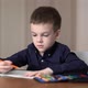 Preschool Kid Drawing at Home - VideoHive Item for Sale