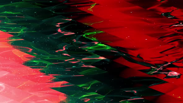 abstract colorful glossy wavy motion background. dark gradient liquid background animation. Vd 1547