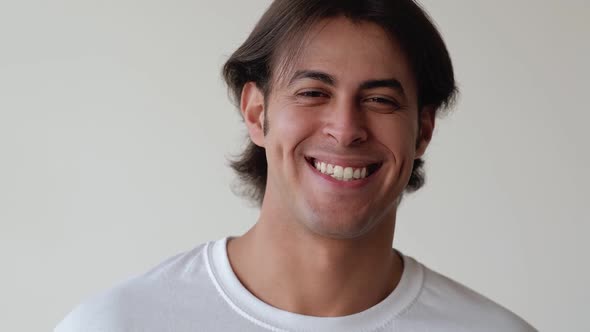 Happy Latin Man Masculine Power Positive Mind alt