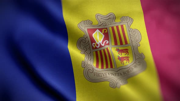 Andorra Flag Angle