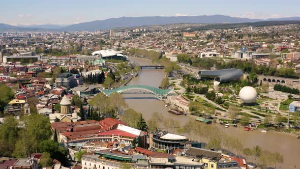 Cityscape of Tbilisi