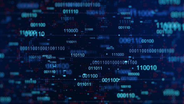 Digital Binary Code Background V3 alt