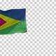 Moca Flag (Puerto Rico) on Flagpole with Alpha Channel - 4K - VideoHive Item for Sale